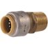 Sharkbite Max Connector 1/2" X 1/2" MNPT