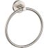 SEASONS Westwind Brushed Nickel Towel Ring