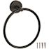 SEASONS Westwind Matte Black Towel Ring