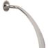Seasons 44-72" Adjustable Curved Shower Rod With Brackets, Chrome