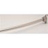 Seasons 60" Satin Nickel Aluminum Curved Shower Rod