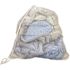 MAINTENANCE WAREHOUSE 18x24 White Poly Mesh Idtag Laundry Bag, Package Of 2