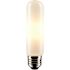 Satco 5.5 Watt T10 LED Bulb, Medium Base, 3000k, 450 Lumens, Frost, Package Of 6