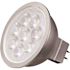 Satco 6.5 Watt Mr16 LED Bulb, Gu5.3 Base, 3000k, 450 Lumens, Package Of 12