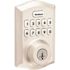 Kwikset Home Connect 620 Keypad Connected Smart Lock With Z-Wave, Satin Nickel