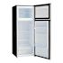 SEASONS 7.1 Cu. Ft Top Freezer Refrigerator In Stainless Steel Look