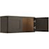 CNC Cabinetry Cabinetry 30" W X 15" H Wall Cabinet, Luxor Smoky Grey