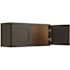 CNC Cabinetry Cabinetry 36" W X 12" H Wall Cabinet, Luxor Smoky Grey