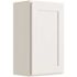 CNC Cabinetry Cabinetry 9" W X 30" H 1 Door Wall Cabinet, Luxor White