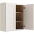 CNC Cabinetry Cabinetry Luxor White Wall Cabinet 36w X 36h