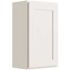 Cabinetry 21" W X 30" H 1 Door Wall Cabinet, Luxor White