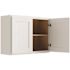 CNC Cabinetry Cabinetry Luxor White Wall Cabinet 36w X 24h