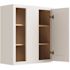 CNC Cabinetry Cabinetry Luxor White Blind Wall Cabinet 36w X 30h