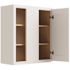 CNC Cabinetry Cabinetry Luxor White Blind Wall Cabinet 42w X 30h