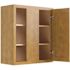 CNC Cabinetry Cabinetry Country Oak Blind Wall Cabinet 36w X 30h