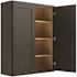 CNC Cabinetry Cabinetry Luxor Smoky Grey Wall Cabinet 39w X 30h