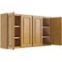 CNC Cabinetry Cabinetry Country Oak Wall Cabinet 48w X 24h