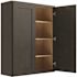 CNC Cabinetry Cabinetry Luxor Smoky Grey Wall Cabinet 24w X 42h