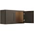 CNC Cabinetry Cabinetry Luxor Smoky Grey Wall Cabinet 33w X 18h