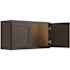 CNC Cabinetry Cabinetry 30" W X 18" H Wall Cabinet, Luxor Smoky Grey
