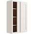 CNC Cabinetry Cabinetry Luxor White Blind Wall Cabinet 27w X 42h