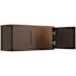 CNC Cabinetry Cabinetry 33" W X 12" H Wall Cabinet, Luxor Espresso