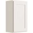 CNC Cabinetry Cabinetry 18" W X 30" H 1 Door Wall Cabinet, Luxor White