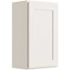 CNC Cabinetry Cabinetry 15" W X 30" H 1 Door Wall Cabinet, Luxor White