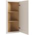 CNC Cabinetry Cabinetry Luxor White Wall End Cabinet 12.25w X 42h