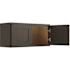 CNC Cabinetry Cabinetry 30" W X 12" H Wall Cabinet, Luxor Smoky Grey