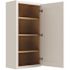 CNC Cabinetry Cabinetry Luxor White Wall Cabinet 12w X 42h