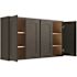 CNC Cabinetry Cabinetry Luxor Smoky Grey Wall Cabinet 48w X 30h