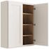 CNC Cabinetry Cabinetry Luxor White Wall Cabinet 30w X 42h