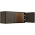 CNC Cabinetry Cabinetry 33" W X 15" H Wall Cabinet, Luxor Smoky Grey