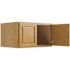 CNC Cabinetry Cabinetry Country Oak Wall Cabinet, 24 Deep 36w X 24h