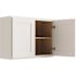CNC Cabinetry Cabinetry Luxor White Wall Cabinet 27w X 24h