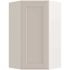 CNC Cabinetry Cabinetry Luxor White Corner Wall Cabinet 23.875w X 42h