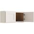 CNC Cabinetry Cabinetry 30" W X 18" H Wall Cabinet, Luxor White