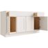 CNC Cabinetry Cabinetry Luxor White Base Cabinet 48w X 34.5h