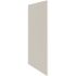 CNC Cabinetry Cabinetry Luxor White Base End Panel 29.5w X 24h