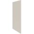 CNC Cabinetry Cabinetry Luxor White Veneer Base End Skin 30w X 24h