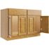 CNC Cabinetry Cabinetry Country Oak Sink Base Cabinet 48w X 34.5h