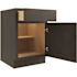 CNC Cabinetry Cabinetry Luxor Smoky Grey Base Cabinet 9w X 34.5h