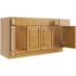 CNC Cabinetry Cabinetry Country Oak Sink Base Cabinet 54w X 34.5h