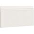 CNC Cabinetry Cabinetry Luxor White Base Molding, Shaker 96w X 4.5h
