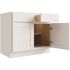 CNC Cabinetry Cabinetry Luxor White Base Cabinet 42w X 34.5h