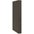 CNC Cabinetry Cabinetry Luxor Smoky Grey - Base Column - 3w X 34.5h