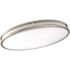 SEASONS LED 32 In. Oval Ceiling Fixture In Brushed NICKEL