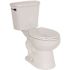 2-Piece All-In-One 1.28 GPF Single Flush ADA Elongated Toilet In White