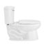 SEASONS 2-Piece All-In-One 0.8 GPF Ultra-High Efficiency Single Flush ADA Round Toilet In White